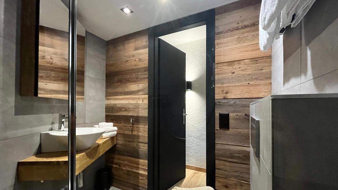 Les Cerfs - Appartement & Studio - Anzere Bagian luar foto