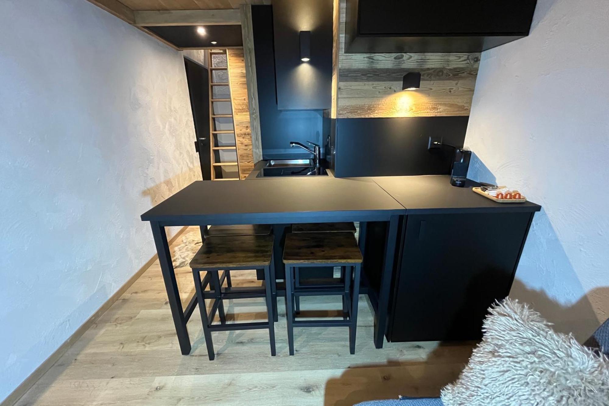 Les Cerfs - Appartement & Studio - Anzere Bagian luar foto