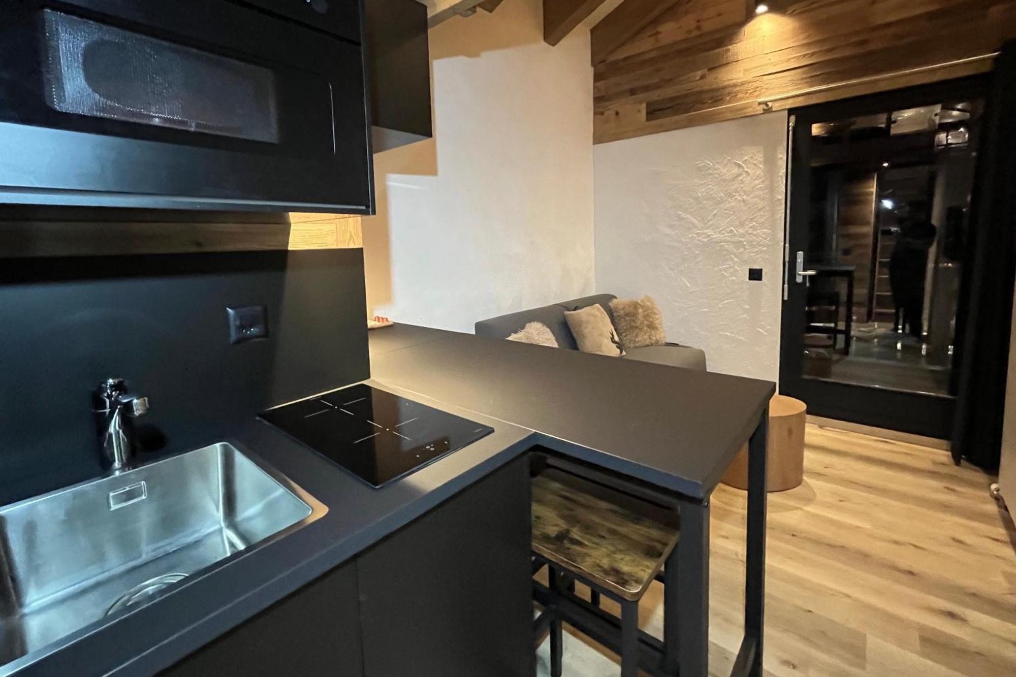 Les Cerfs - Appartement & Studio - Anzere Bagian luar foto