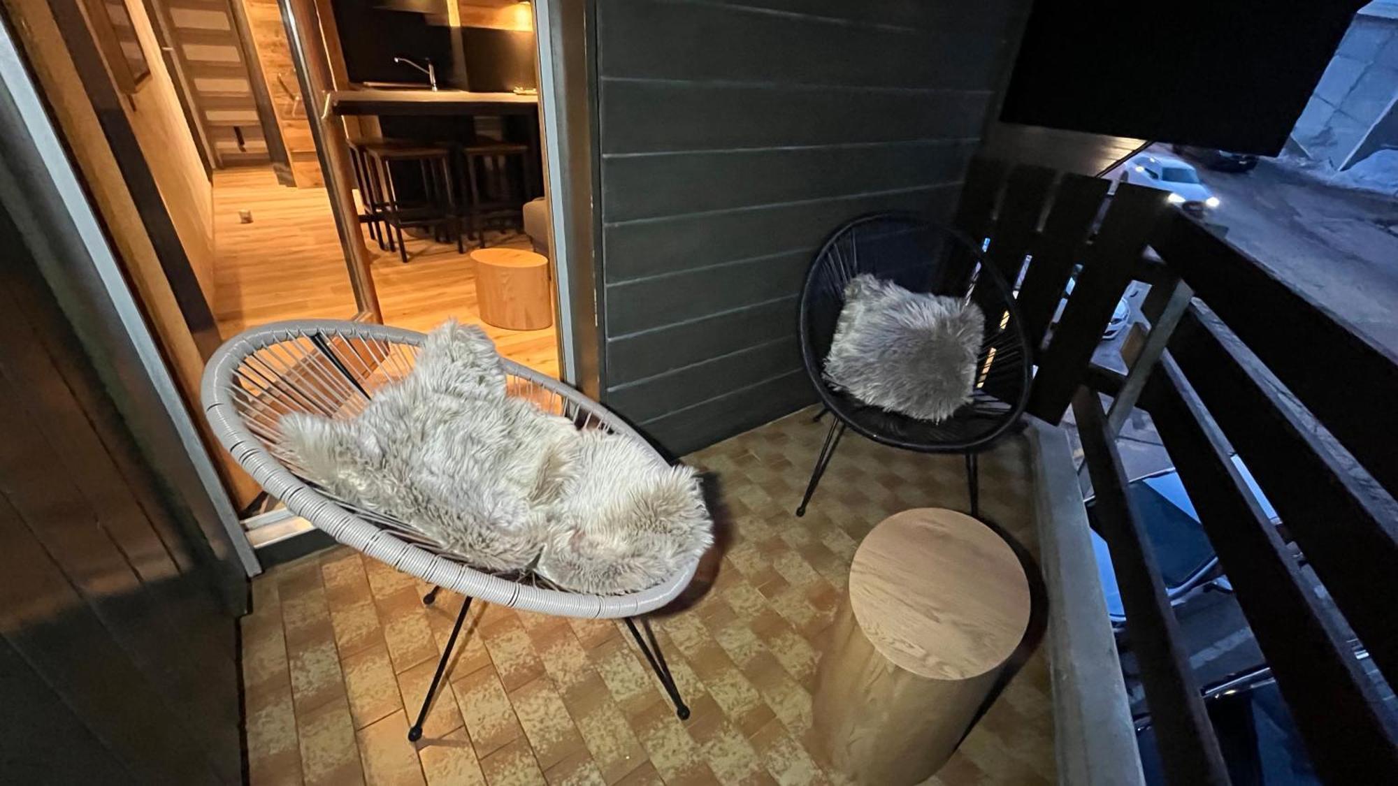Les Cerfs - Appartement & Studio - Anzere Ruang foto